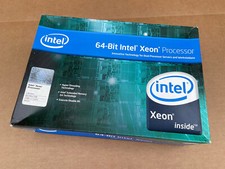 NEW SEALED 2004 INTEL XEON PROCESSOR 2.80 GHZ 64-BIT DUAL MICRO-PGA 604PIN SL8P7 picture