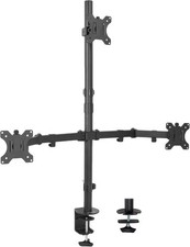 VIVO Triple LCD Monitor Desk Mount Stand Heavy Duty and Fully Black  picture