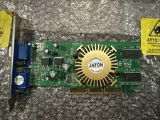 82208E/V5 JATON 3DF MX4000TWIN 128MB 2-PORT VGA VIDEO CARD picture