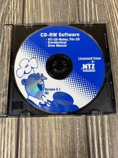 NTI CD RW Software CD Maker DriveBackup Drive Manual Version 5.1 PC Computer  picture