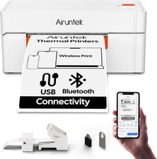 Airuntek Wireless Bluetooth 4x6 Thermal Label Printer for All Kinds of Labels picture