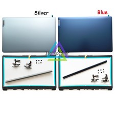 For Lenovo IdeaPad 1 15ADA7 15AMN7 LCD Back Cover+Hinge+Bezel+Screws Silver/Blue picture