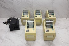 5 LOT - Zebra LP2824 USB Serial Thermal Label Printer 2824-21100-0001 w/ Adapter picture
