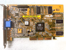 RARE ASUS AGP-V3800 COMBAT / 8M NVIDIA RIVA TNT2 AGP VGA CARD VGA ONLY MXB130 picture