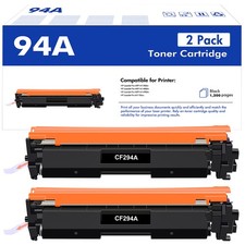 2 Pack CF294A 94A Toner Cartridge For HP LaserJet Pro M118dw MFP M148dw M148fdw picture