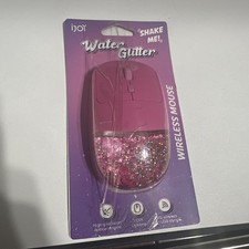 iJoy Water Glitter Wireless Mouse For PC Pink picture