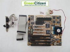 ASUS VX97 Rev 1.01 Socket 7 Baby AT Motherboard Pentium-MMX 233MHz 64MB RAM  picture