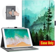 Case for iPad 9th/8th/7th Generation 10.2 Inch, Green Forest, Shockproof Design picture
