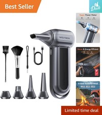 MF100 Electric Air Duster - 150,000 RPM Cordless Cleaner for Home & Electronics picture