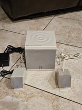 Vintage Yamaha YST-MS30 Powered Multimedia Speaker System Subwoofer 2 Satellites picture