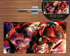 Anime RGB LED Large Mouse Pad Honkai Star Rail Boothill Gaming Mat Mousepad Gift picture