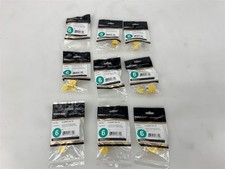 Lot of 9 - SignaMax Cat 6 Mt Series High-Density Keystone Jack KJ458MT-C6C-YE picture