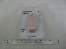 (1) NEW Logitech Pebble Wireless Mouse USB Receiver & Bluetooth M350 - ROSE picture