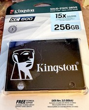 Kingston KC600 256GB 2.5 in SATA III Internal SSD (SKC600/256G)  ***NEW*** picture