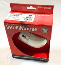Microsoft IntelliMouse 3.0 PS/2 X08-70350 Vintage Wired Mouse NEW SEALED picture