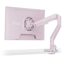 Pixio PS1S Wave Pink Single Monitor Arm Stand Desk Mount - Fits up to 32 inch... picture