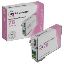 LD T078620 78 Light Magenta Ink Cartridge for Epson R260 R280 R380 RX580 RX595 picture