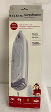 Belkin 7-Outlet SurgeMaster Power Strip Surge Protector 6ft Cord F9H710-06-CL picture