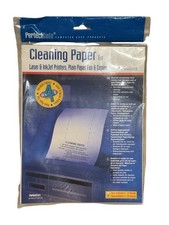 PerfectData Cleaning Paper 105589-1 Printer Laser InkJet Fax Copier 50 Sheets picture