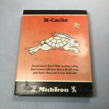 Genuine Vintage MICHTRON M-CACHE Hard Disk Caching Utility Software for Atari ST picture