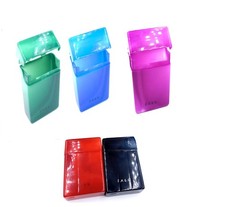 FESS Product 2 Pack Plastic Cigarette Case, for King Size 85mm, 85mm with picture