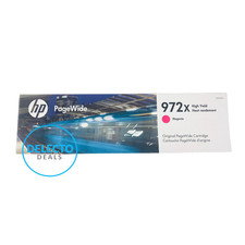GENUINE HP 972X High Yield MAGENTA PageWide Cartridge L0S01AN SEALED BOX 2027 picture
