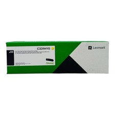 Genuine Lexmark C331HY0 Yellow High Yield Return Program Toner Cartridge -Sealed picture