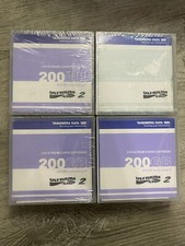 Tandberg Data Ultrium LTO 200 GB Data & Universal Cleaning Tape Cartridge Lot🔥 picture