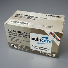 Datacard YMCKT (552854-606) YMCKT-KT Color Print Ribbon KIT 300 Prints *New* picture