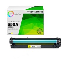 TCT CE272A TAA Compliant Toner Cartridge Replacement for HP CE272A - 650A picture