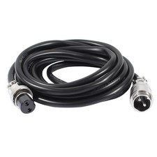 GX16 2 Pin Male/Female Head Aviation Socket Connector Electrical Cable 2m picture