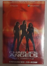 Charlies Angels Full Throttle Enhanced CD-ROM 2003 Sony Cingular Sealed Vintage picture