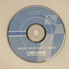 Install Disc PC Software Device Driver iFP Series iRiver Discs Windows ME 2000 picture