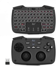 (Backlit Version)Rii RK707 3 in 1 Multifunctional 2.4GHz Wireless Portable Ga... picture