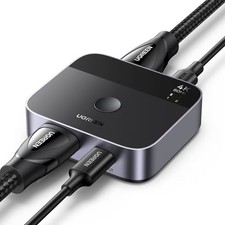 UGREEN USB-C HDMI Switch 2-In-1 Out 4K 60Hz HDR HDCP 2.2 Laptop PS5 Xbox Mac picture