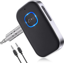 Bluetooth Receiver for Car, Noise Cancelling 3.5mm AUX Bluetooth Car Adapter, Wi picture