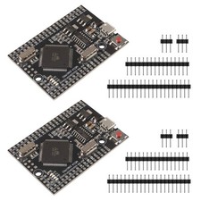 2 PCS MEGA 2560 PRO Embed CH340G/ATMEGA256016AU Chip Male Pin Header Module picture
