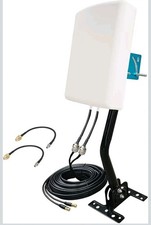 SIGNALPLUS 2x2 MIMO 14dBi 5G 4G LTE Directional Antenna TS9 SMA Full Kit picture