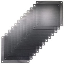 12 Pcs 120mm PVC PC Cooler Fan Dust Filter Dustproof Case Cover Computer Mesh picture