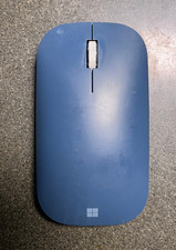 Microsoft Surface Mobile Mouse Ice Blue Bluetooth Wireless Portable PC - works picture