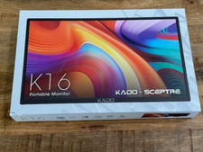 Kado Sceptre Portable Monitor for Laptop 15.6 HDMI Dual USB Type-C K16 FOR PARTS picture