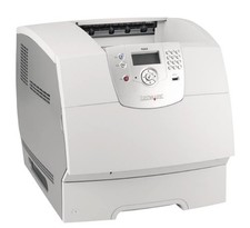 Lexmark T644 printer. Fuser and rollers replaced, cleaned, excellent T644n picture