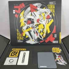 WALLHACK SP-004 Arcade Twins Limited Edition Glass Mouse Pad Used from Japan picture
