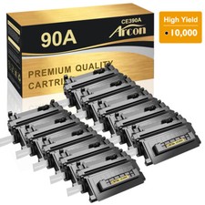 10PK CE390A 90A Toner Fits for HP Laserjet Enterprise 600 M603xh M4555fskm MFP picture
