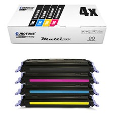 4x Toner for HP Color LaserJet CM 1015 1017 MFP, Q6000A-03A 124A CMYK picture