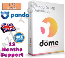 PANDA DOME ADVANCED Security 2022 1 PC USER 1 YEAR Activation UK License Key picture