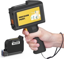 Handheld Inkjet Printer 0.5 Inches Print Height Weighs Only 390g for Batch Co... picture