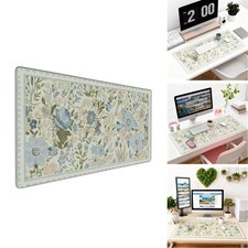 OUNNTC Sage Green Floral XXL Desk Pad, Extra Large Mouse Pad Anti-Slip Base picture
