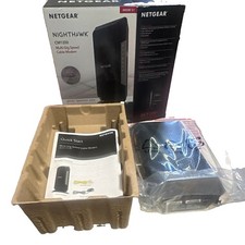 NETGEAR Nighthawk CM1200 DOCSIS 3.1 Cable Modem 4Gbps 4x GbE LAG picture