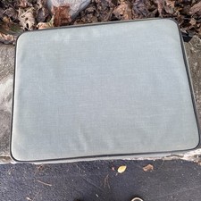 Vintage 80s Apple IIC Rainbow Logo Padded Mac Laptop Computer Bag Case w/ Strap picture